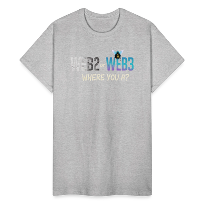 Web 2 Web 3  Ultra Cotton Adult T-Shirt - heather gray