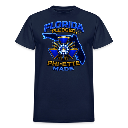 Nu IOTA Phi-ette Gildan Ultra Cotton Adult T-Shirt - navy