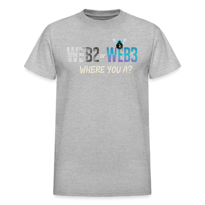 Web 2 Web 3  Ultra Cotton Adult T-Shirt - heather gray