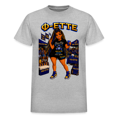 Phi ETTE 2 Ultra Cotton Adult T-Shirt - heather gray