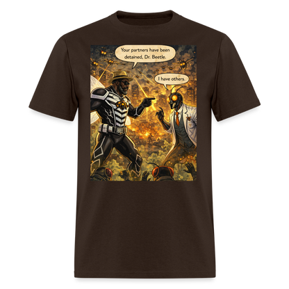 Insecta University Men's T-Shirt | GILDAN 5000 - brown