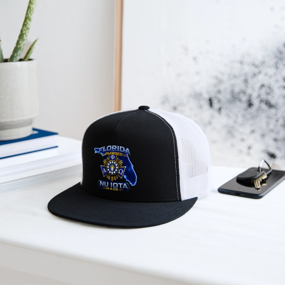 Nu IOta Trucker Hat - black/white