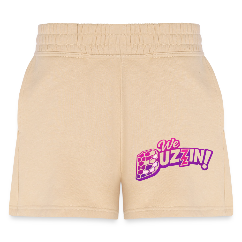 We Buzzin Women's Jogger Short - nude