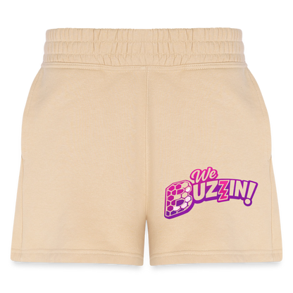 We Buzzin Women's Jogger Short - nude