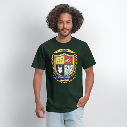 Insecta University Men's T-Shirt | GILDAN 5000 - forest green