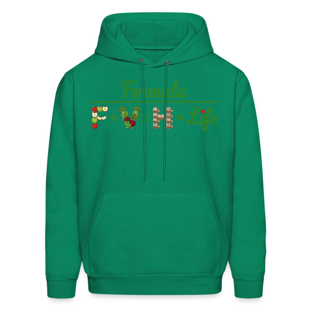 Formula logo 2 Men's Hoodie - kelly green
