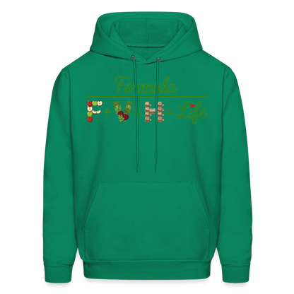 Formula logo 2 Men's Hoodie - kelly green