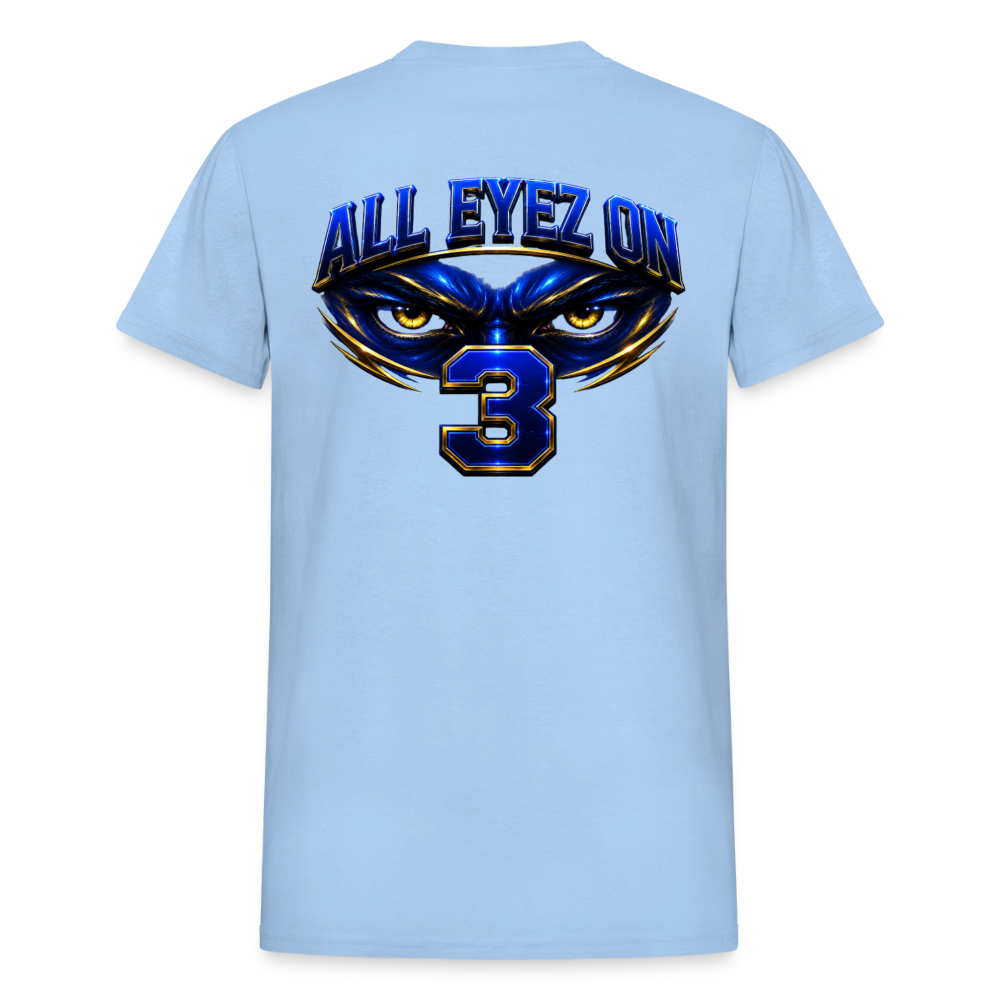 Phi-ette Princess Gildan Ultra Cotton Adult T-Shirt - light blue