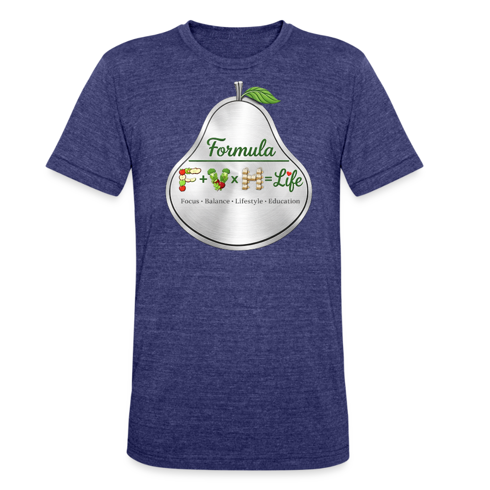 Formula Unisex Tri-Blend T-Shirt - heather indigo