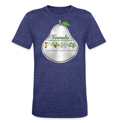 Formula Unisex Tri-Blend T-Shirt - heather indigo
