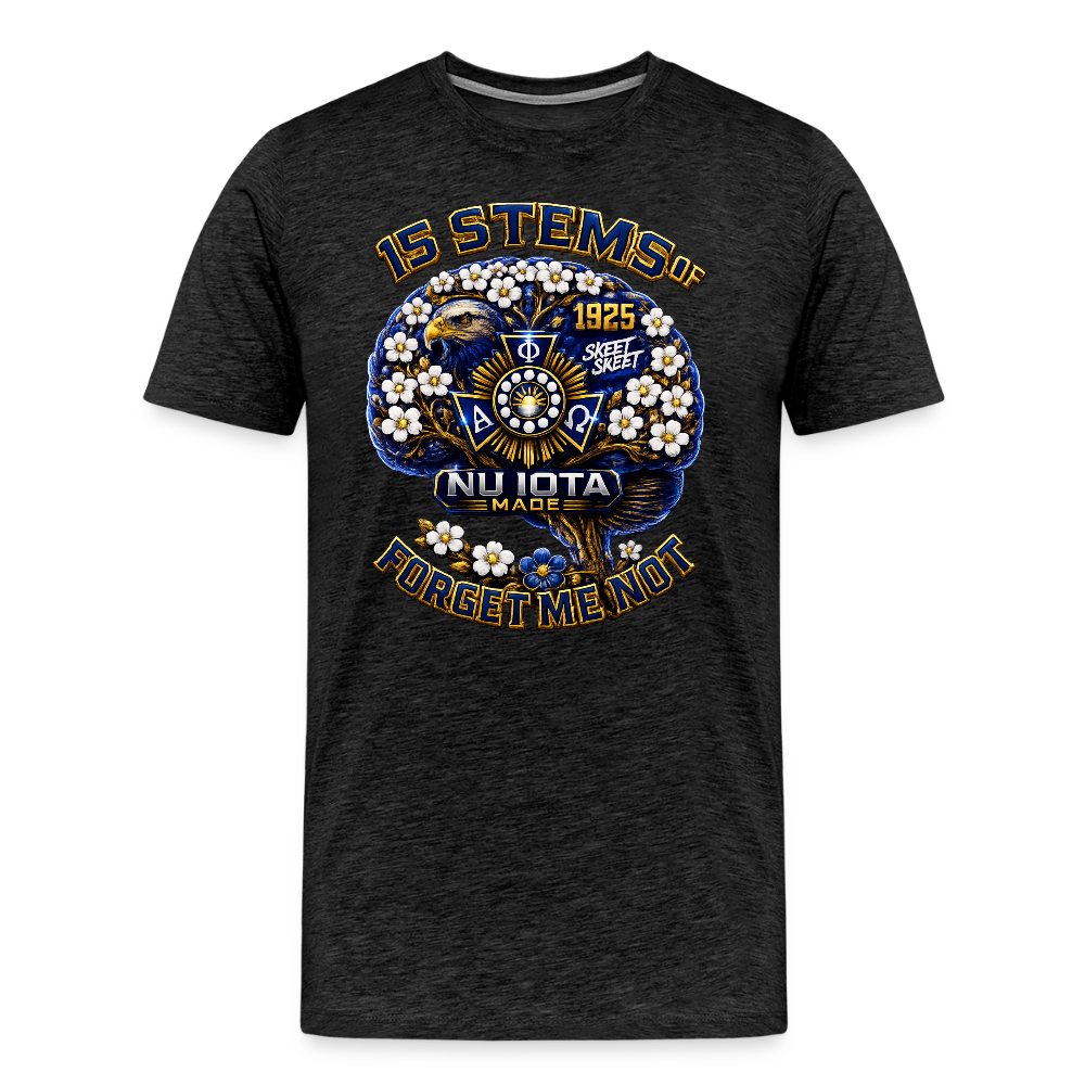 15 Stems Men's Premium T-Shirt - charcoal grey