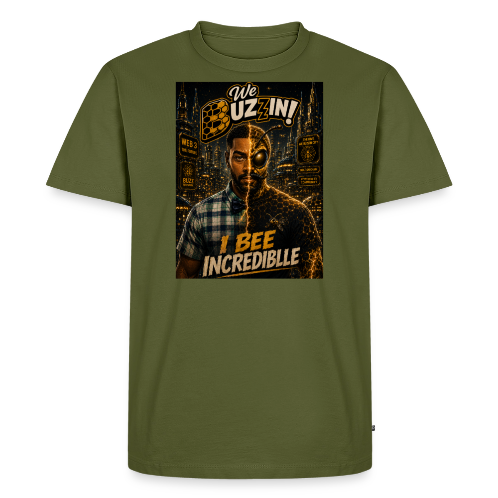 We Buzzin Men's Premium T-Shirt - khaki green 