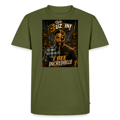 We Buzzin Men's Premium T-Shirt - khaki green 
