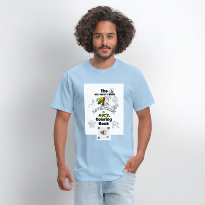 The BLK Insct Famili CB Men's T-Shirt | GILDAN 5000 - powder blue