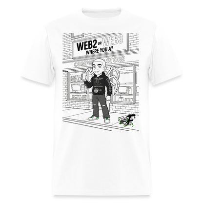 Blk Insct Famili Men's T-Shirt | GILDAN 5000 - white