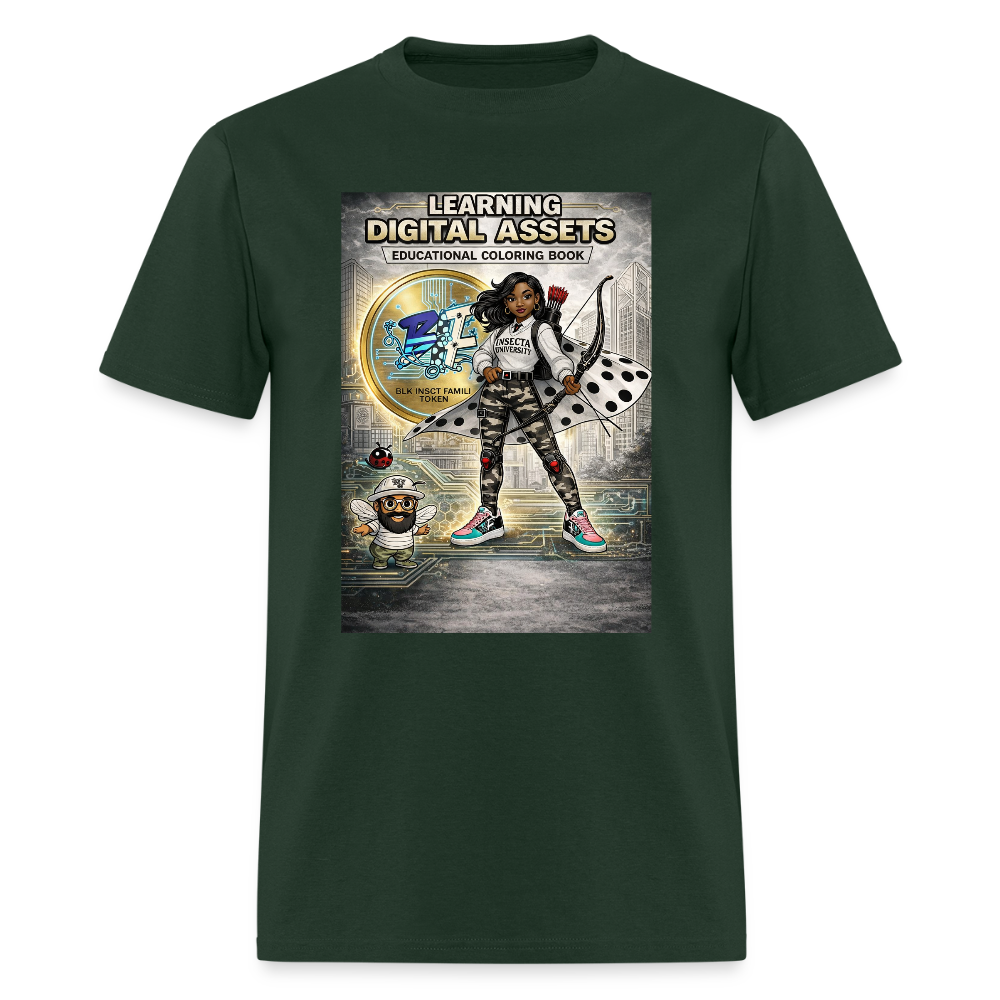 Learning Digital Assets  T-Shirt | GILDAN 5000 - forest green