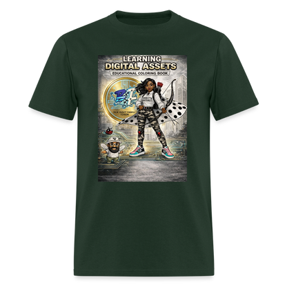 Learning Digital Assets  T-Shirt | GILDAN 5000 - forest green