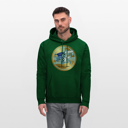 BLK Insct FAMILI Token Men's Hoodie - forest green