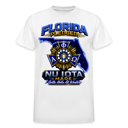 Nu IOta/ Wou Wou Gildan Ultra Cotton Adult T-Shirt - white