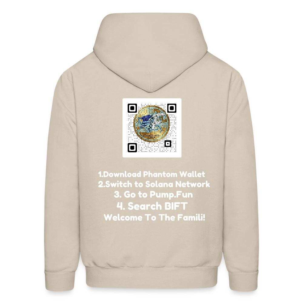 BLK Insct FAMILI Token Men's Hoodie - Sand