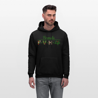 Formula logo 2 Men's Hoodie - black