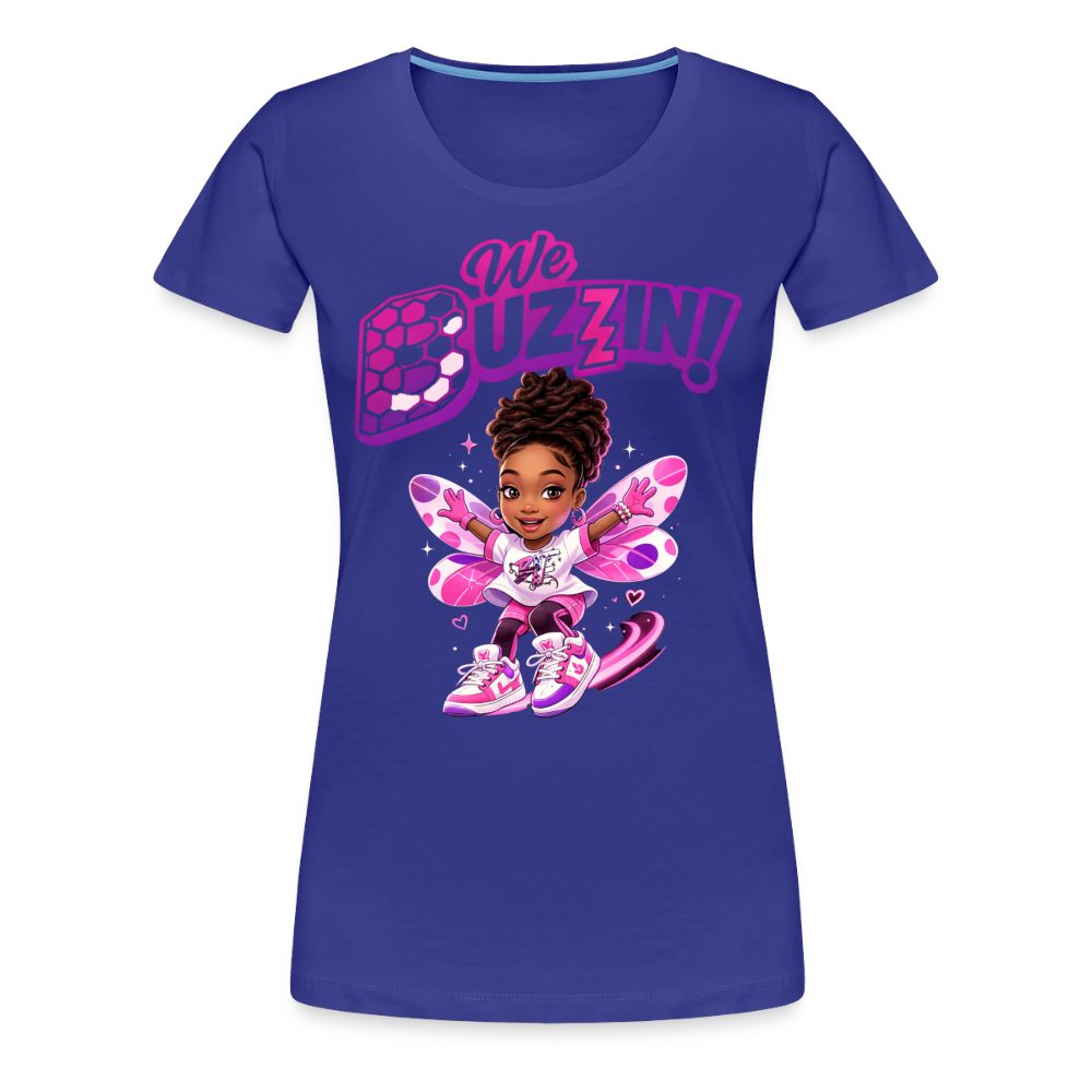 We Buzzin Women’s Premium T-Shirt - royal blue