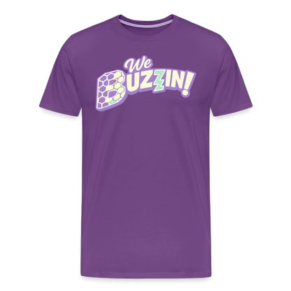 We Buzzin Men's Premium T-Shirt - purple