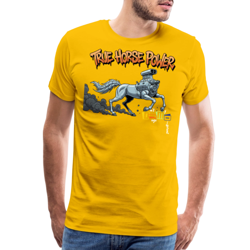 DJMD Men's Premium T-Shirt - sun yellow