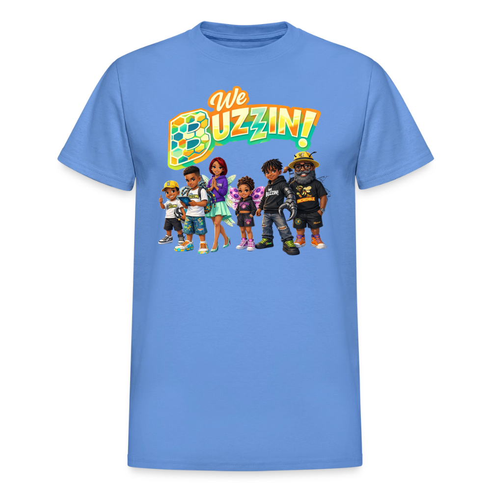 We Buzzin Gildan Ultra Cotton Adult T-Shirt - carolina blue