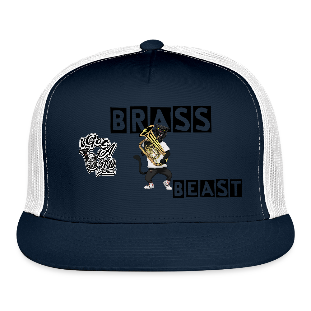 iGot Band Praktice Trucker Hat - navy/white