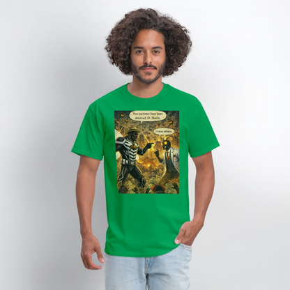 Insecta University Men's T-Shirt | GILDAN 5000 - bright green