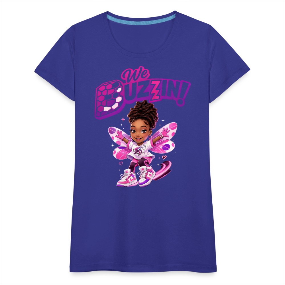 We Buzzin Women’s Premium T-Shirt - royal blue