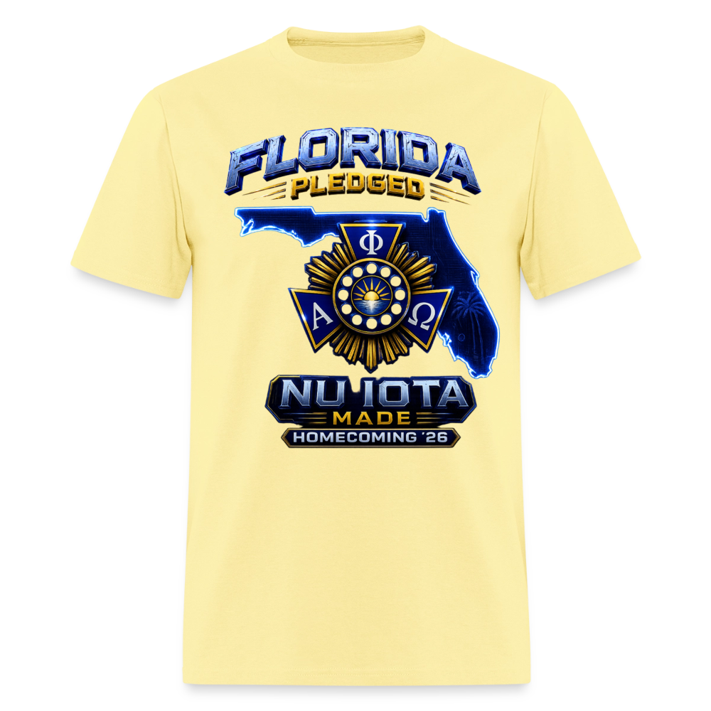 Nu IOta 3 Men's T-Shirt | GILDAN 5000 - cornsilk