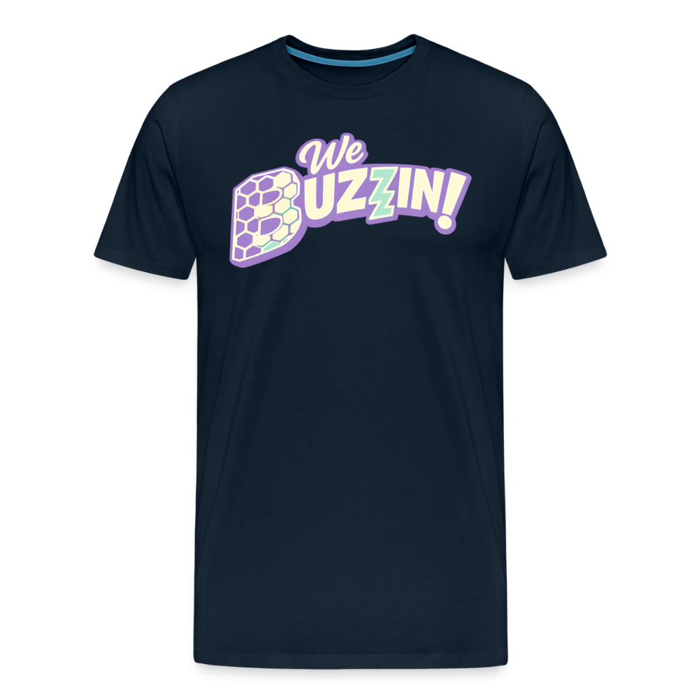 We Buzzin Men's Premium T-Shirt - deep navy