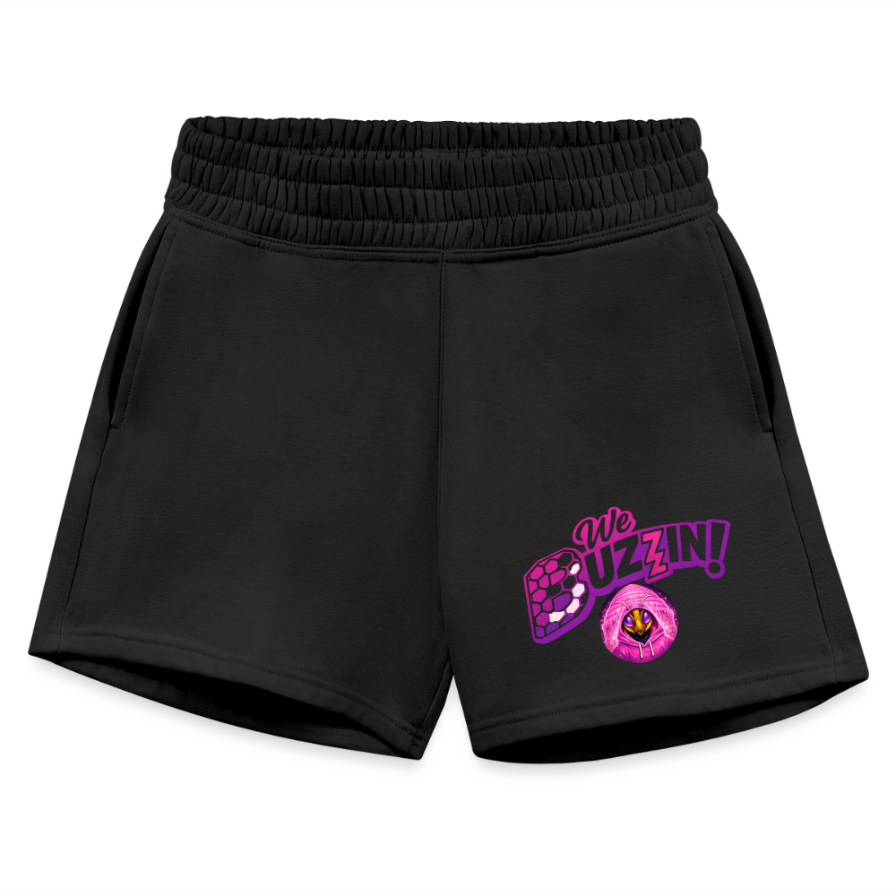 We Buzzin Women's Jogger Short - black
