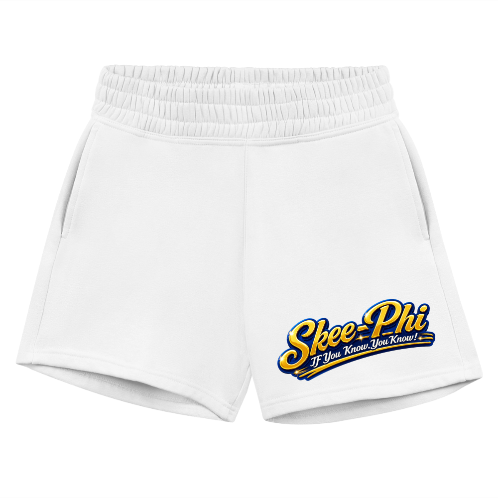 Skee Phi Women's Jogger Short - white