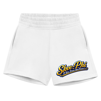 Skee Phi Women's Jogger Short - white