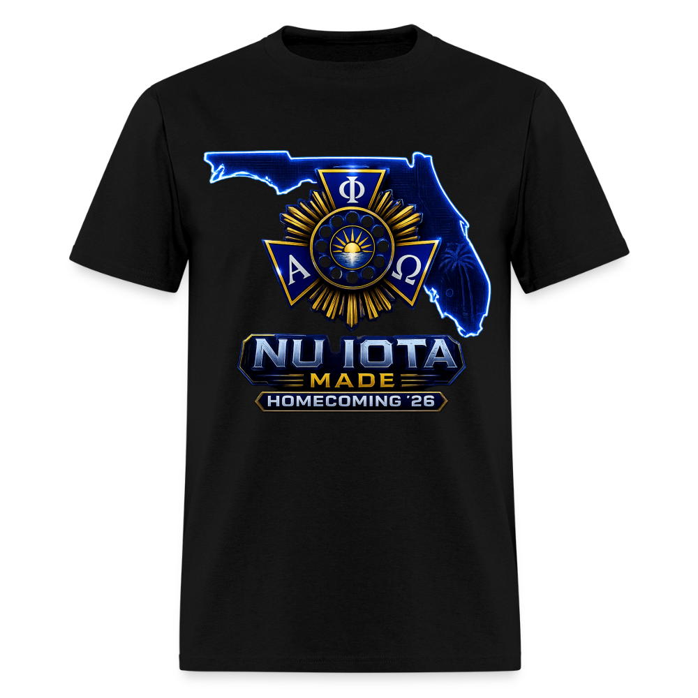 Nu IOta 2 Men's T-Shirt | GILDAN 5000 - black