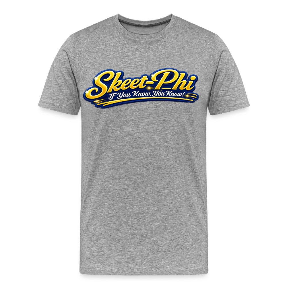 Skee Phi 2 Premium T-Shirt - heather gray