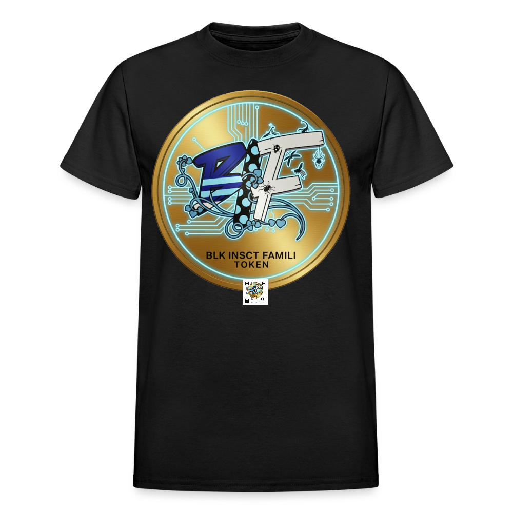 BLK Insct Famili Token Cotton Adult T-Shirt - black
