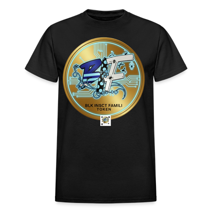 BLK Insct Famili Token Cotton Adult T-Shirt - black
