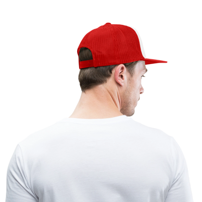 BLK Insct Famili Trucker Hat - white/red