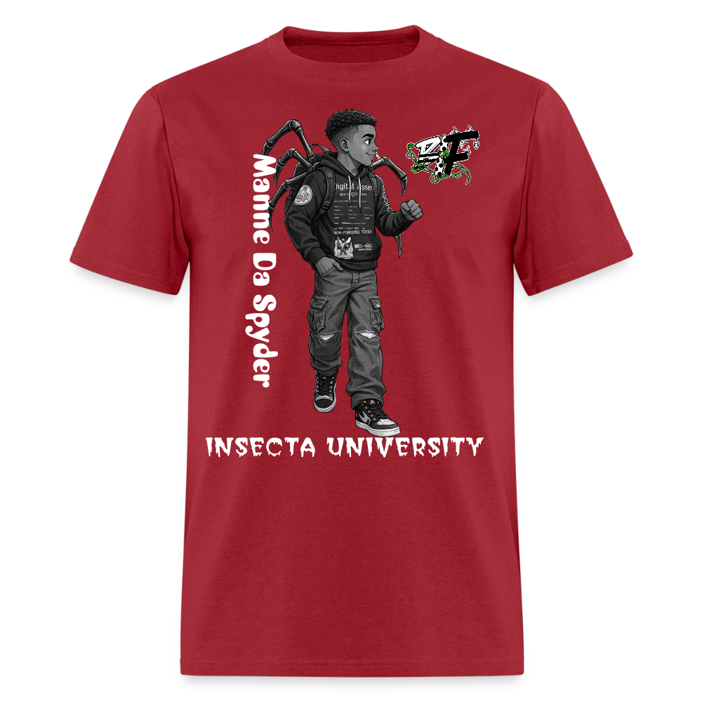 BLK Insct Famili Men's T-Shirt - dark red