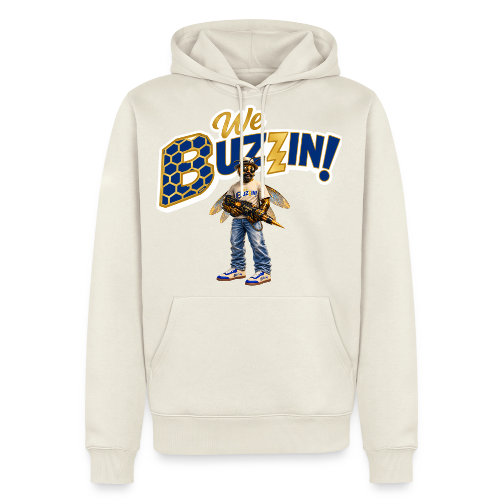 We Buzzin Men’s Premium Hoodie - off white