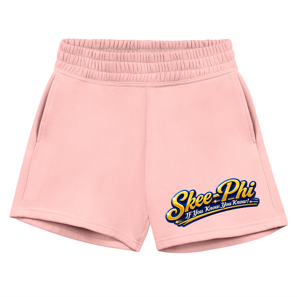 Skee Phi Women's Jogger Short - light pink