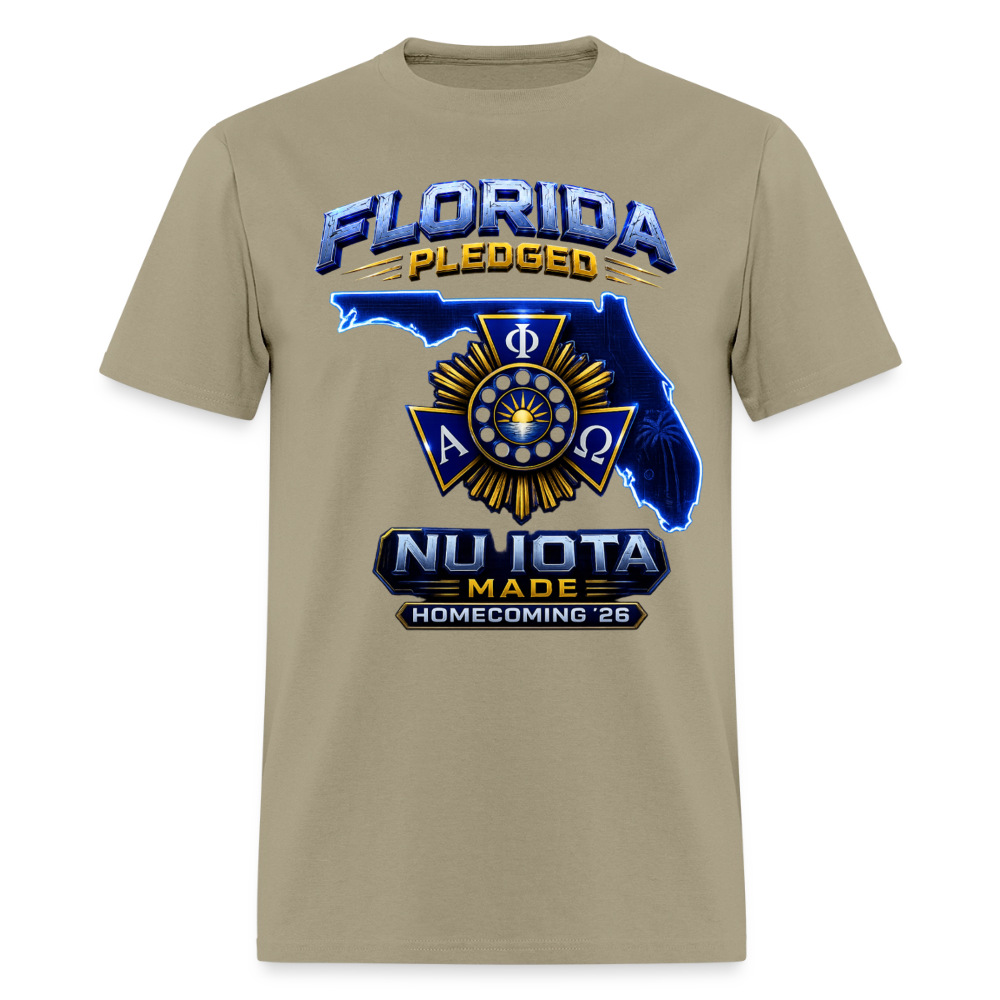 Nu IOta 3 Men's T-Shirt | GILDAN 5000 - khaki