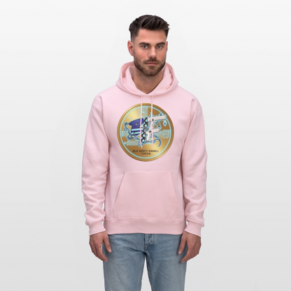 BLK Insct FAMILI Token Men's Hoodie - pale pink