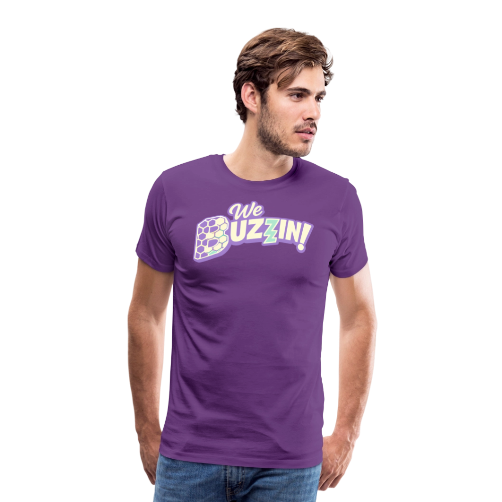 We Buzzin Men's Premium T-Shirt - purple