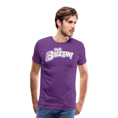 We Buzzin Men's Premium T-Shirt - purple