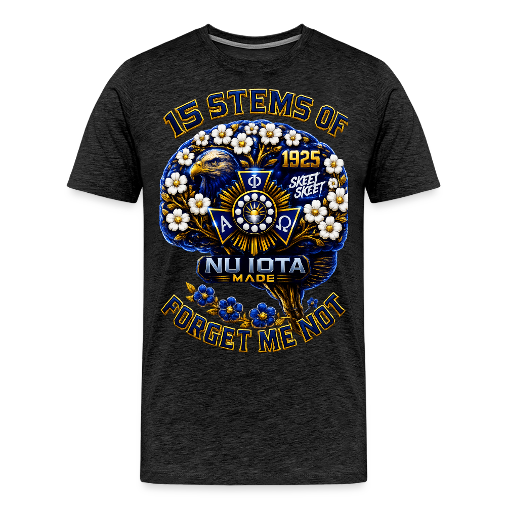 15 Stems Men's Premium T-Shirt - charcoal grey